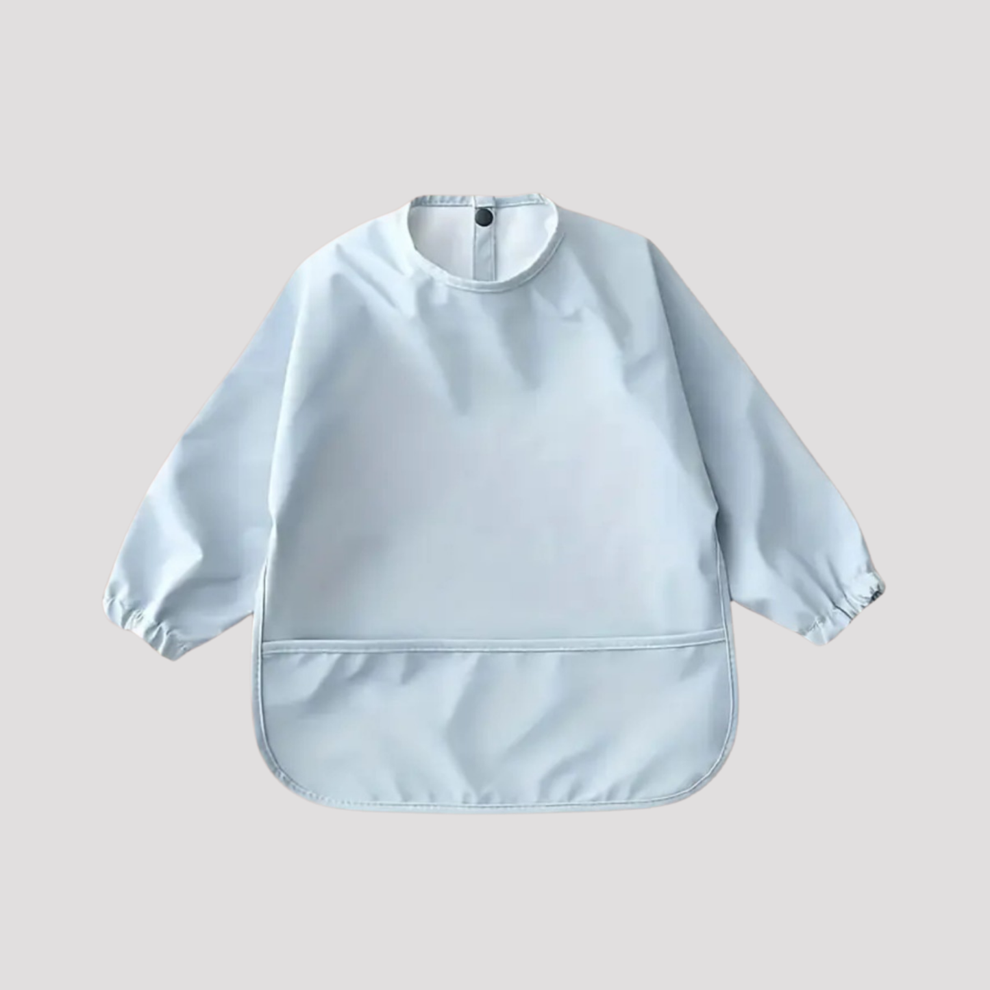Babero de manga larga de color entero - Talla S