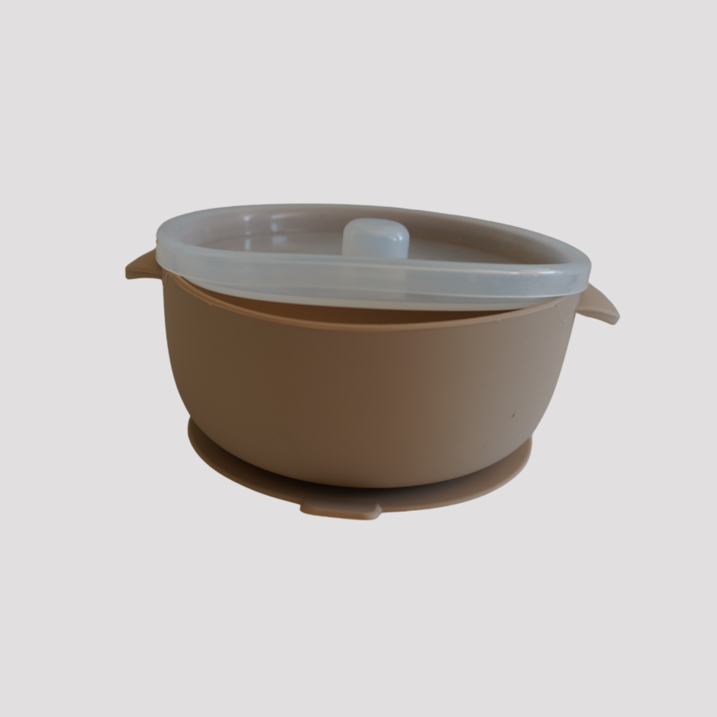 Bowl antideslizante con tapa