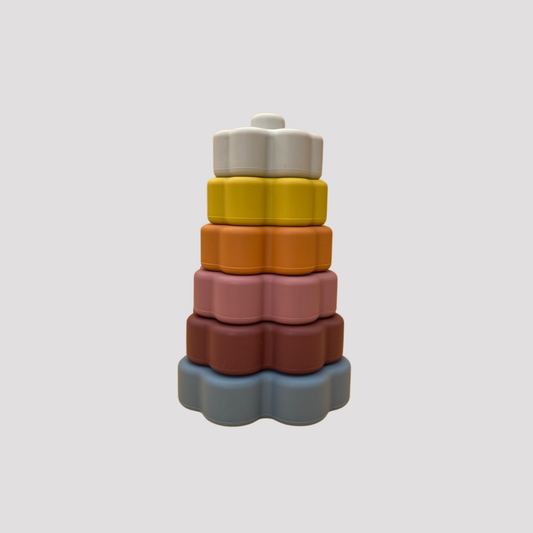 Jenga de silicona para bebés