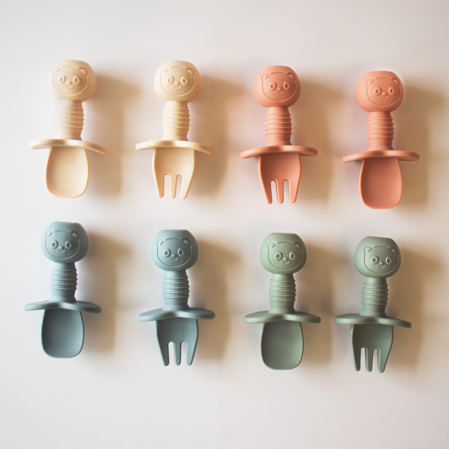 Set mini cuchara y tenedor