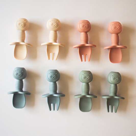 Set mini cuchara y tenedor